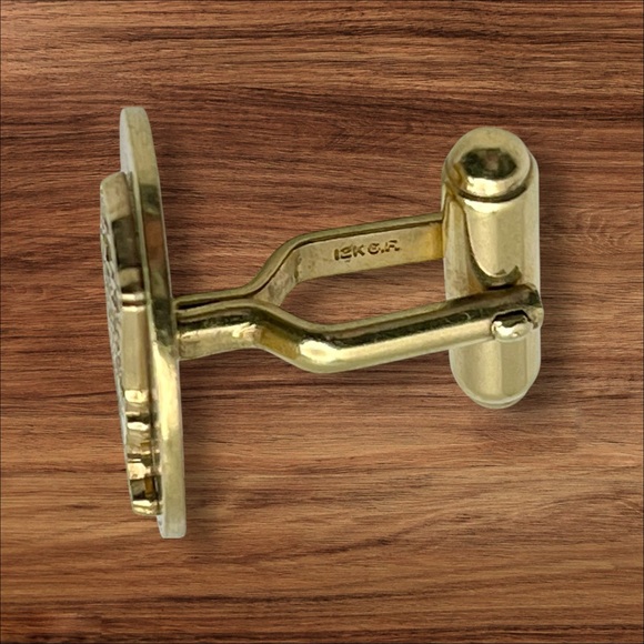 Rare Vintage 12KT Gold Filled United States Cufflinks Collectible Nice Gift - Picture 9 of 14